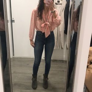 NWOT Elizabeth and James blouse 100% silk